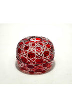 El Yapımı Kristal Dekor Küçük Boy Dekoratif Sunumluk Peçetelik Mumluk