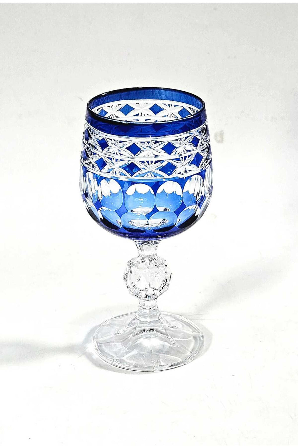 El Yapımı Kristal Haven Desen Bardak