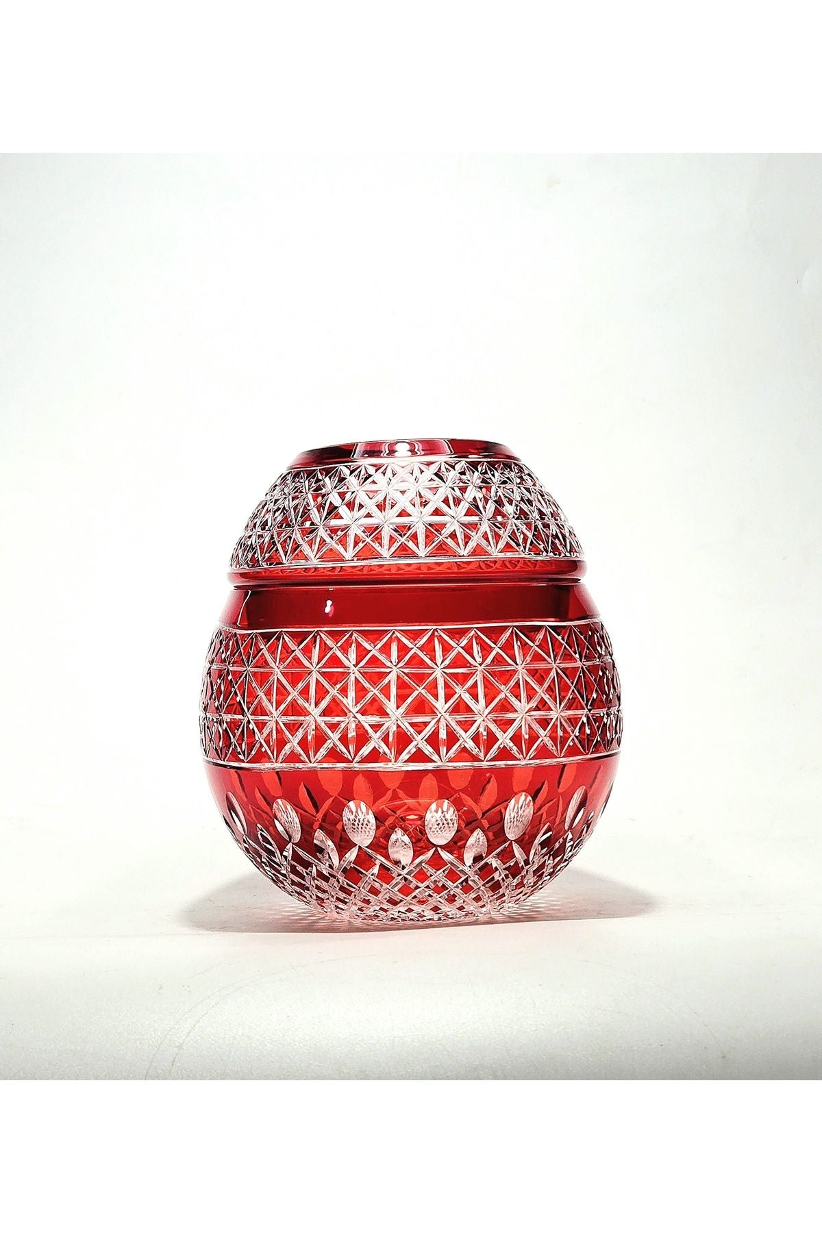 El İmalatı Akron Desen Büyük Peçetelik Mumluk Ürün ikincil görseli