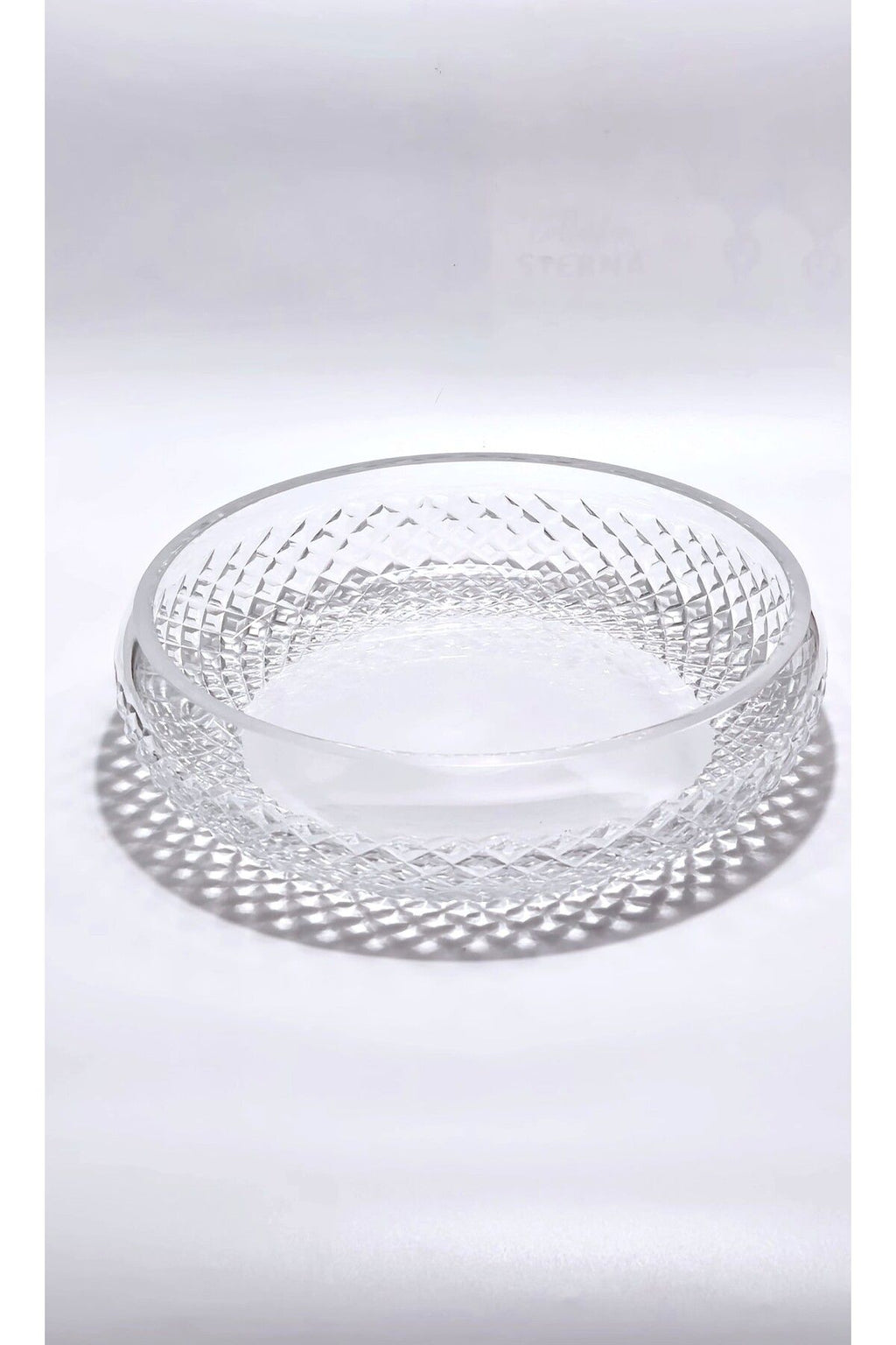 28CM Karizma Meyvelik Sunumluk Lüks Kesme Kristal