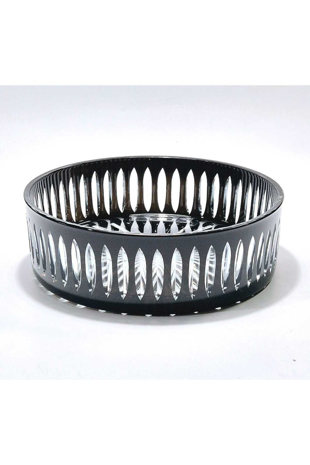 25cm Kristal Kesme Dekor Sofra Kasesi Meyvelik 25cm