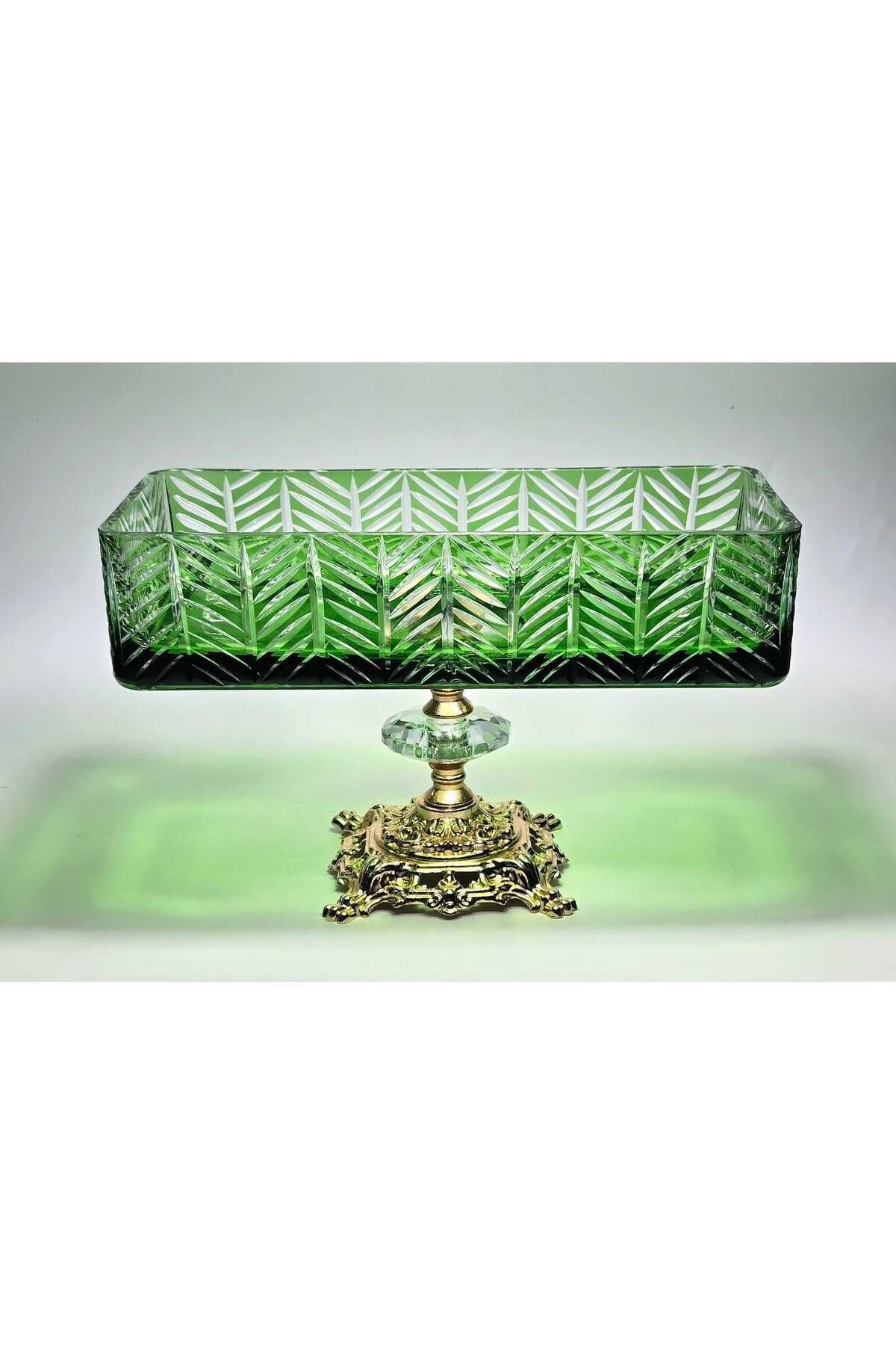 El Yapımı Kristal Paris Desenli Baton Dekoratif Sunumluk Sofra Sunum Kasesi Ürün ikincil görseli