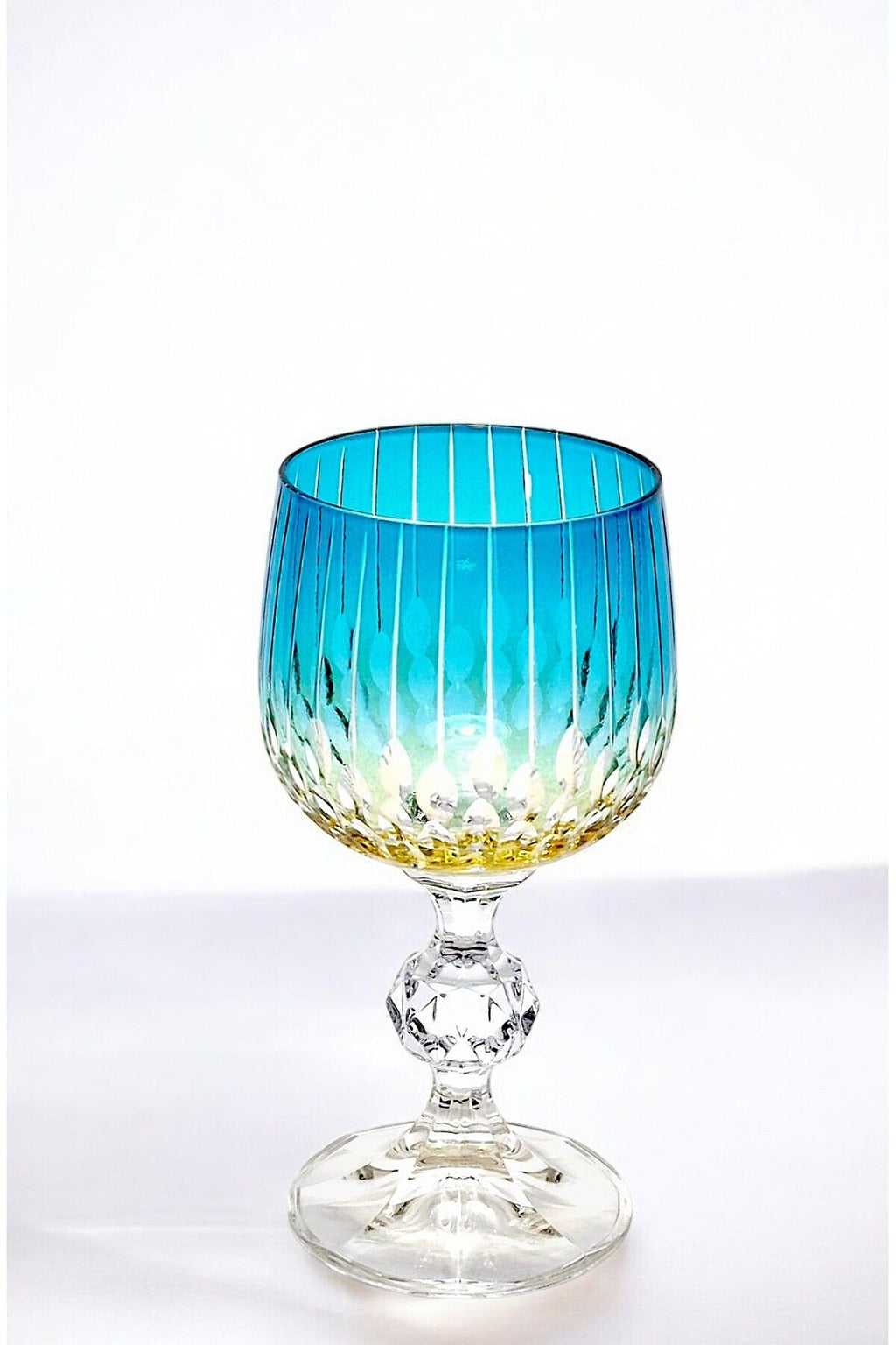 KRİSTAL AYAKLI LÜKS DEKOR BARDAK 6'lı Set