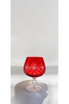 Bohemia Kristal Renkli Kristal Ayaklı Kahve Yanı Su Bardağı 250ml