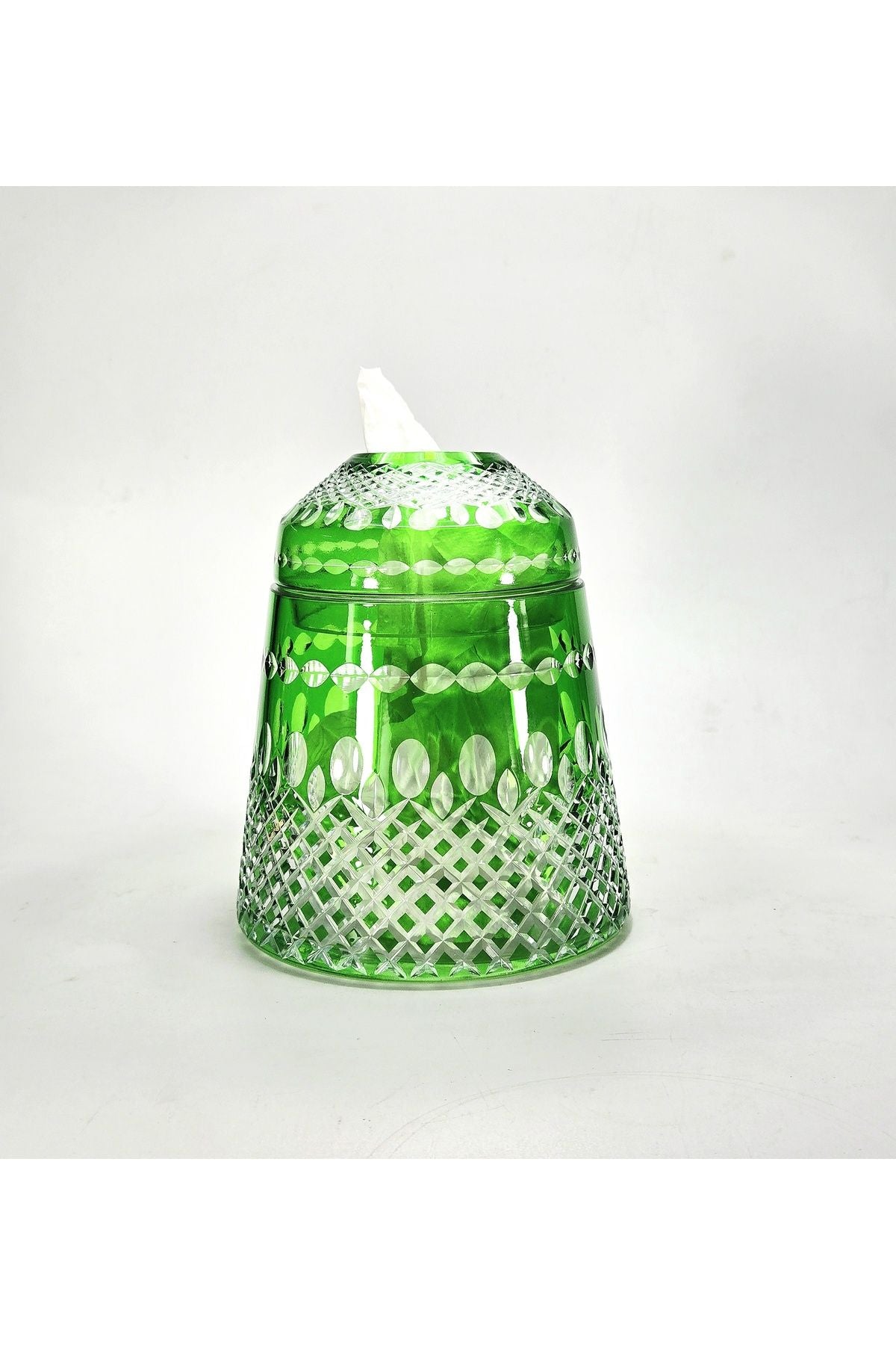 El İşçiliği Royal Desen Lüks Büyük Peçetelik Mumluk Ürün ana görseli