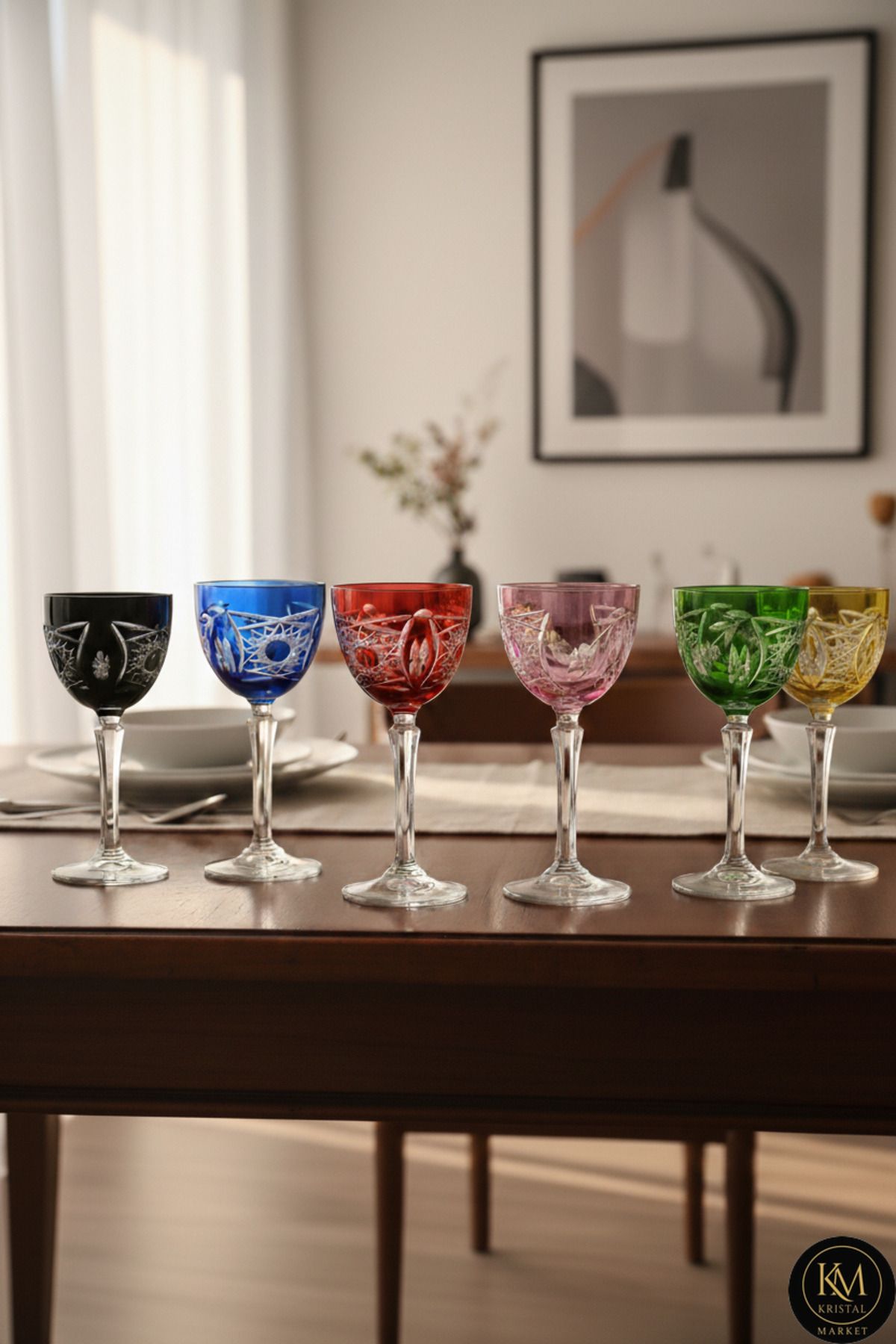 Miraj Ayaklı Lüks Kadeh