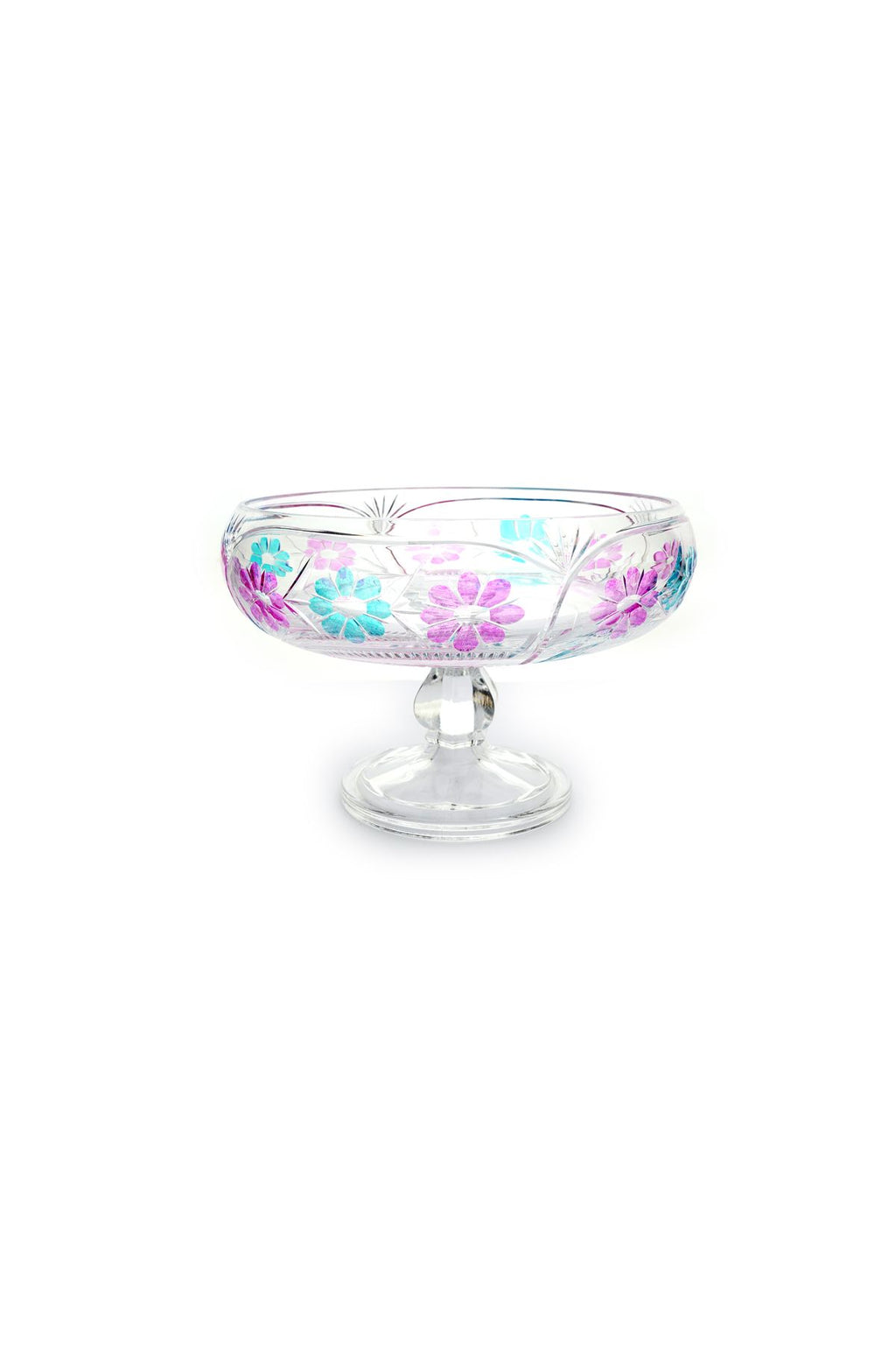 PAPATYA DESENLİ AYAKLI 22CM LÜKS MEYVELİK