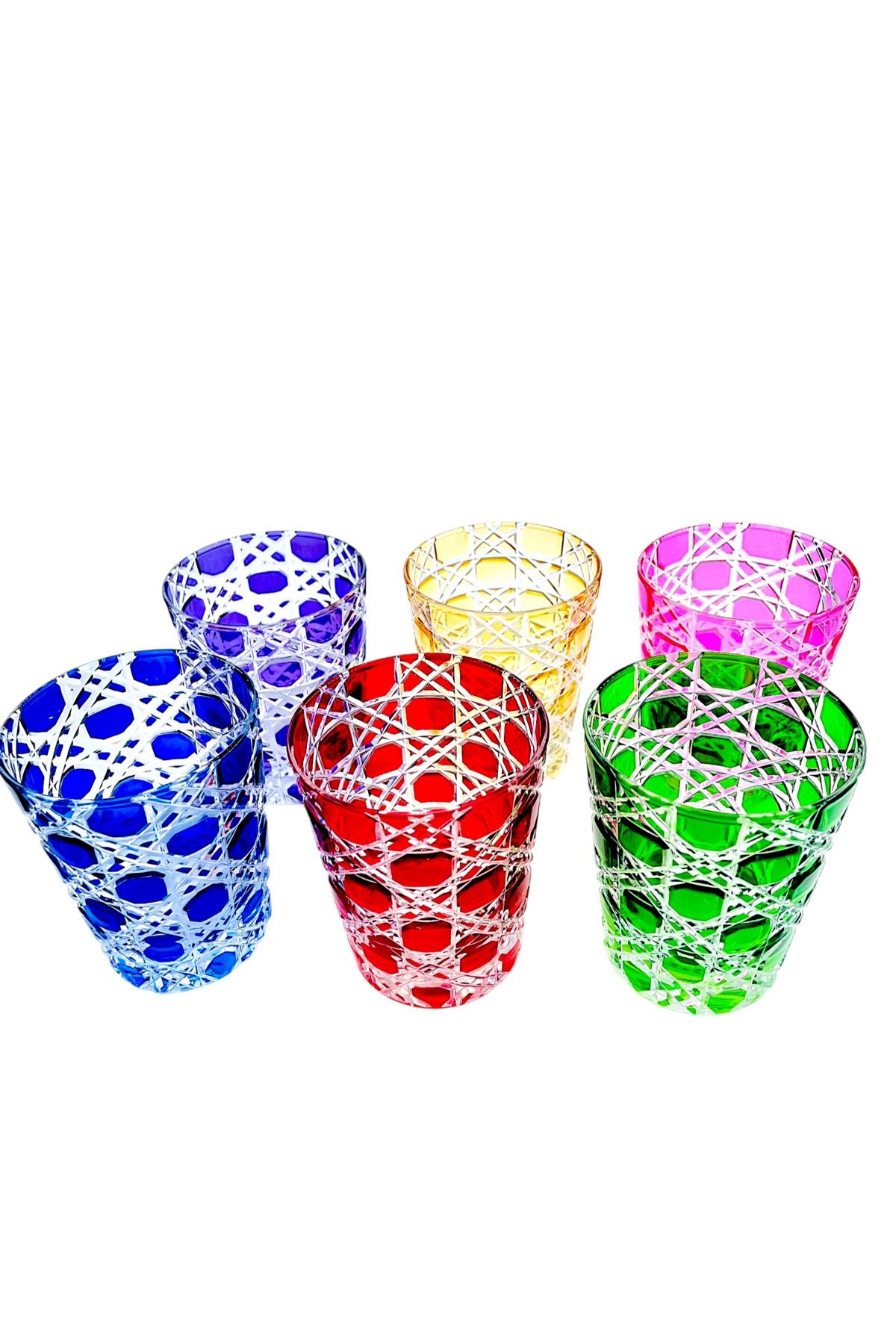 6'lı Lüks Viski ve Su Bardağı