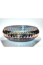 El Yapımı Titanyum Kaplama Bakır Renk Dekoratif Sunumluk Meyvelik Kase