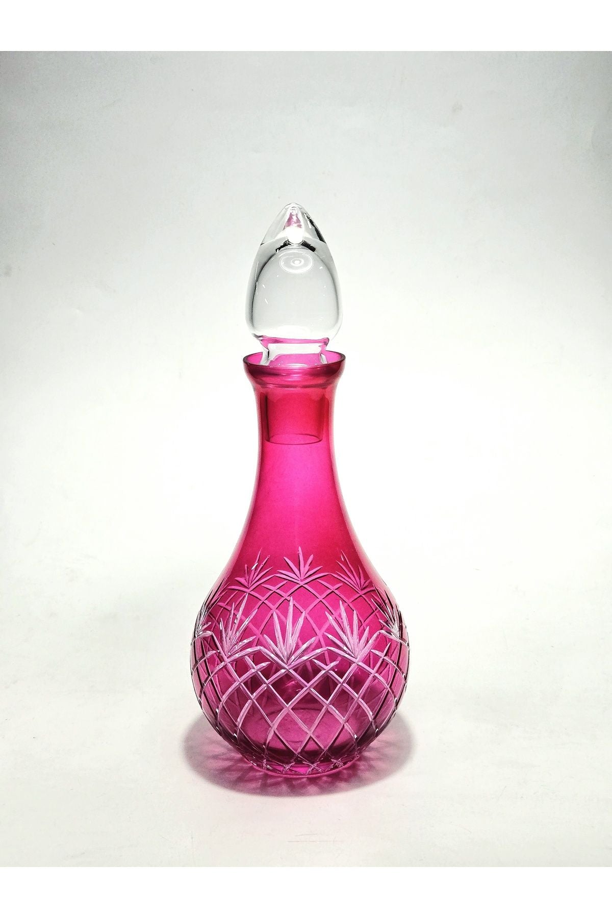 El İşçiliği Zemzem Şerbet Şişesi Pembe Fuşya 1 Adet Ürün ikincil görseli