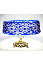 El Yapımı Kristal Avangart Vizyon Merkür Dekoratif Sunumluk Ayaklı Kase