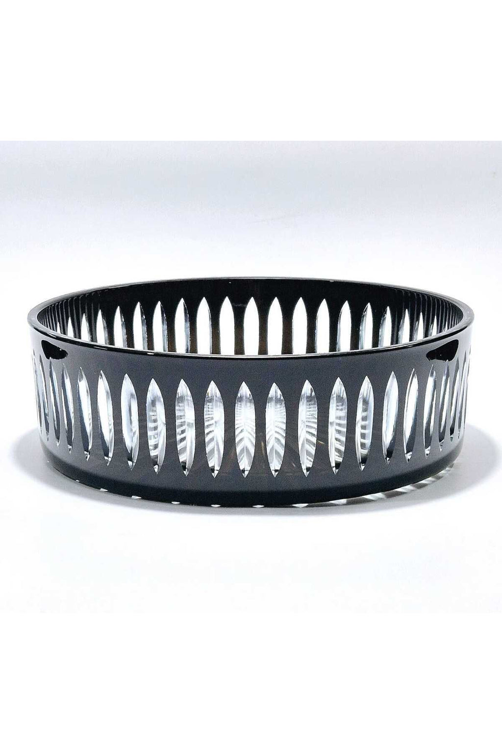 25cm Kristal Kesme Dekor Sofra Kasesi Meyvelik 25cm