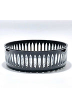 25cm Kristal Kesme Dekor Sofra Kasesi Meyvelik 25cm