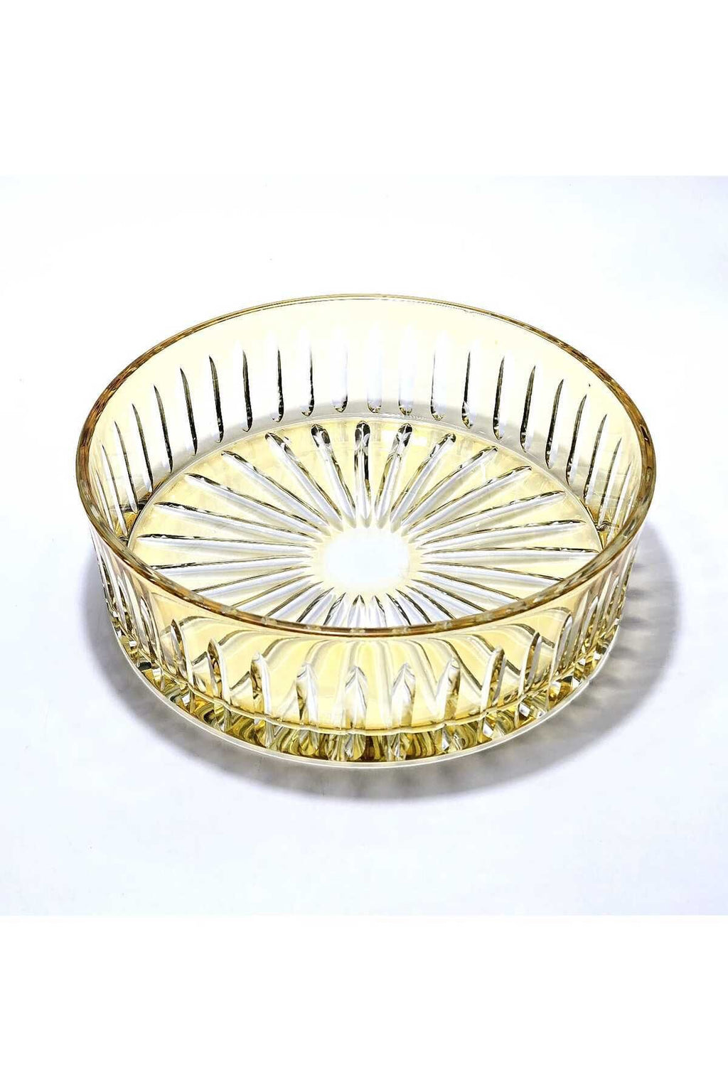 KRİSTAL KESME DEKOR SOFRA KASESİ MEYVELİK 25CM