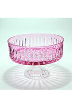 KRİSTAL KESME DEKOR SOFRA KASE SUNUMLUK MEYVELİK 25CM