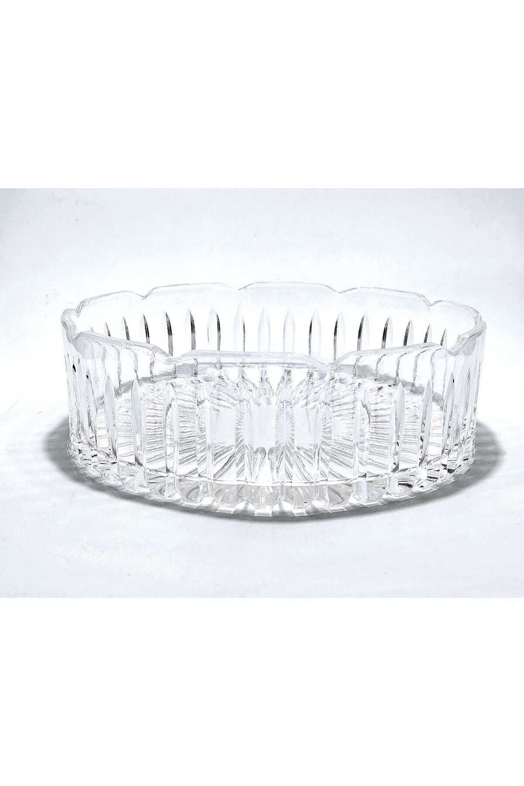 KRİSTAL DEKOR DANTEL KENAR EL İŞÇİLİĞİ CAM SOFRA SUNUM KASESİ