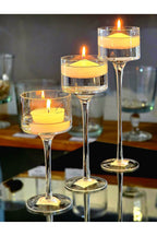 El Yapımı Kristal Dekoratif Mumluk Set 3'lü