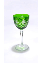 Kristal Ayaklı Püskül Desenli Lüks Kadeh