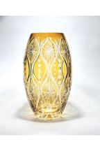 El İşçiliği Özel Tasarım Kesme Kristal Afrodit Desen Vazo