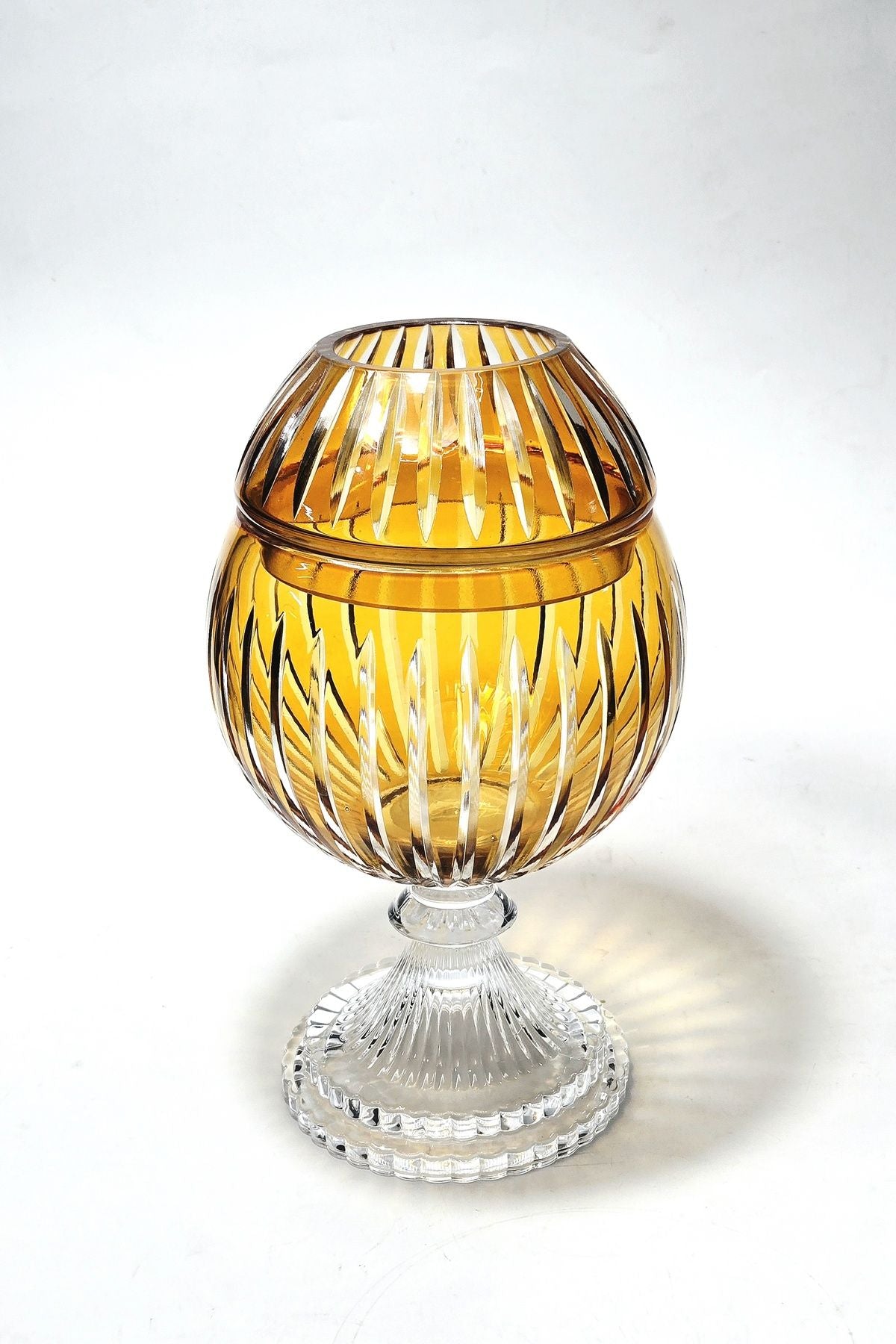 El İşçiliği Kesme kristal Vertical Desen Büyük Ayaklı Peçetelik