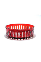 KRİSTAL KESME DEKOR SOFRA KASESİ MEYVELİK 25CM