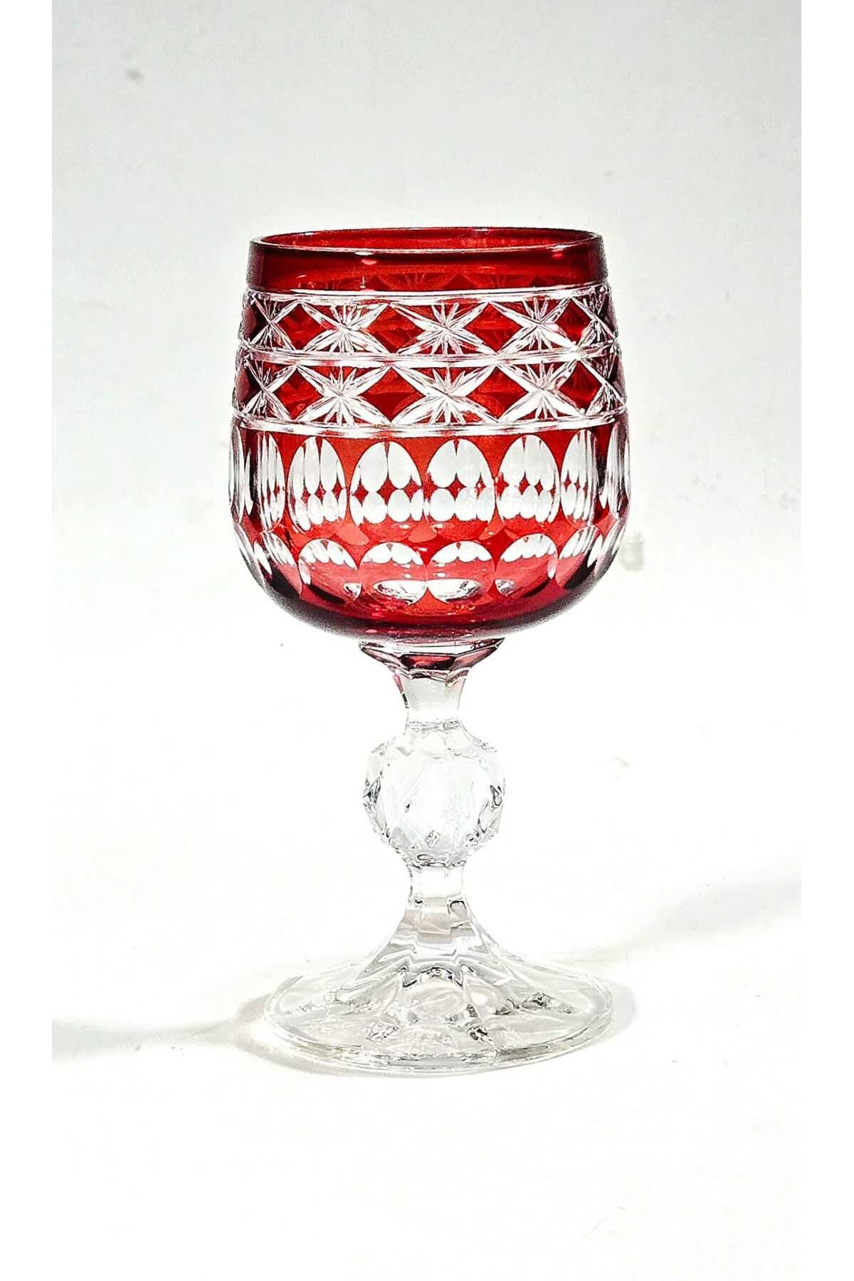 El Yapımı Bohemia Crystal Haven Desen Özel Tasarım Su Bardağı 1 Adet