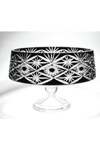 El Yapımı Kristal Avangart Vizyon Merkür Dekoratif Sunumluk Kase