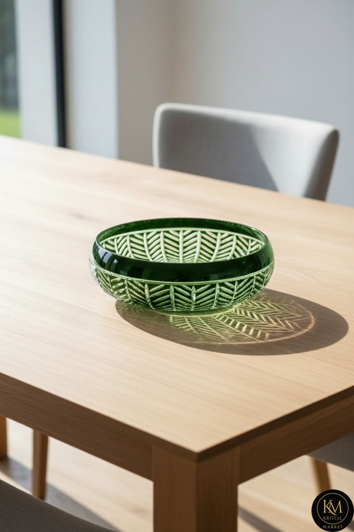 Kristal Dekor Kase 28cm Paris Sofra Sunum Kasesi Ürün ana görseli