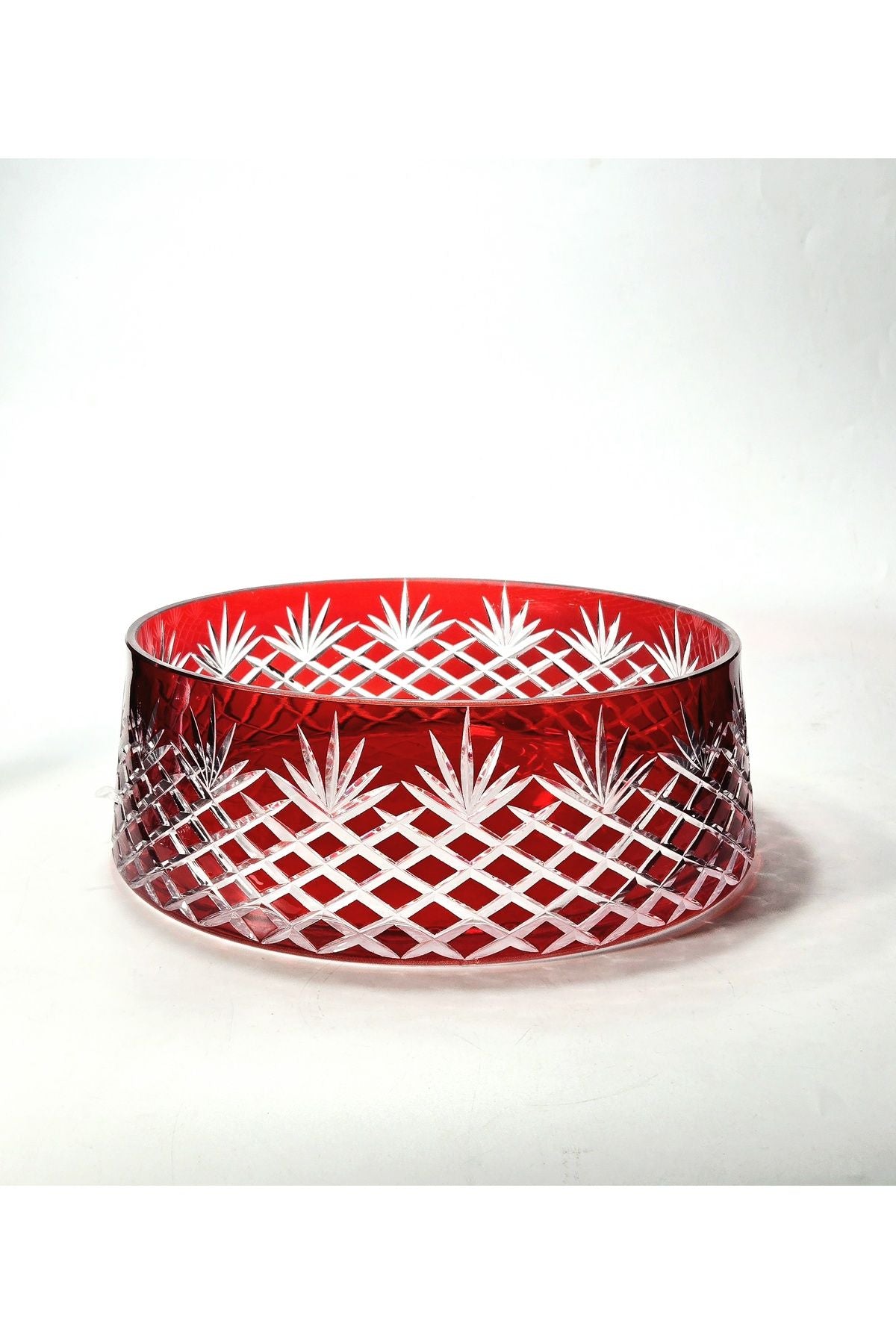 Kesme kristal El İşçiliği Meyvelik Sunumluk Püskül Desen Ürün ikincil görseli