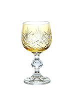 Bohemia Kristal Püskül Desenli Kristal Ayaklvıkahve Yanı Lüks Bardakv150ml