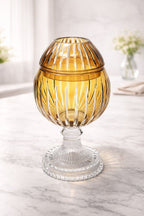 El İşçiliği Kesme kristal Vertical Desen Büyük Ayaklı Peçetelik