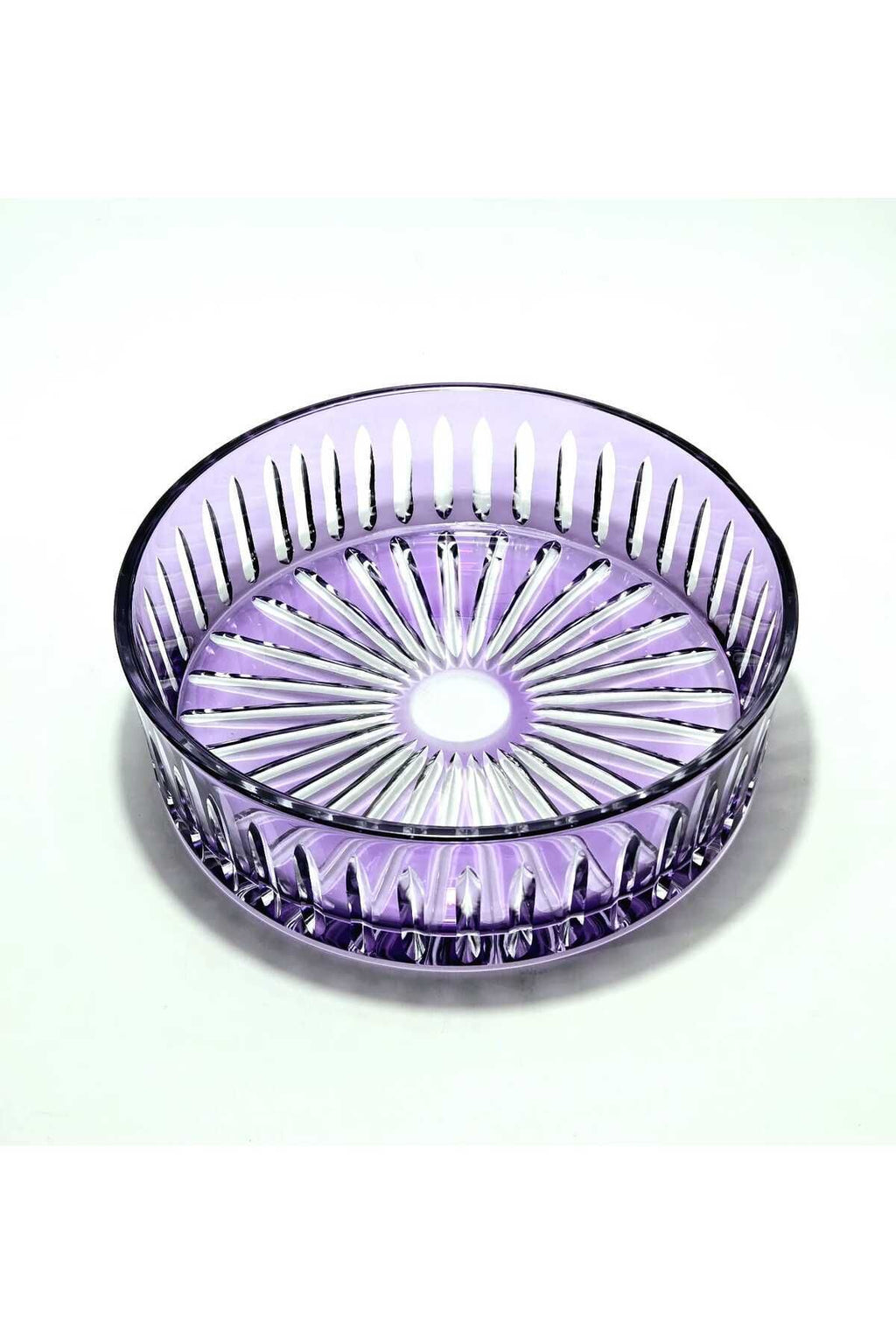 25cm Kristal Kesme Dekor Sofra Kasesi Meyvelik 25cm