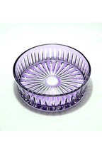 25cm Kristal Kesme Dekor Sofra Kasesi Meyvelik 25cm