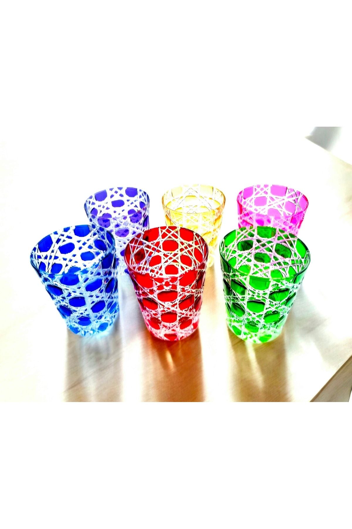 6'lı Lüks Viski ve Su Bardağı Ürün ikincil görseli