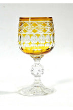 El Yapımı Kristal Haven Desen Bardak