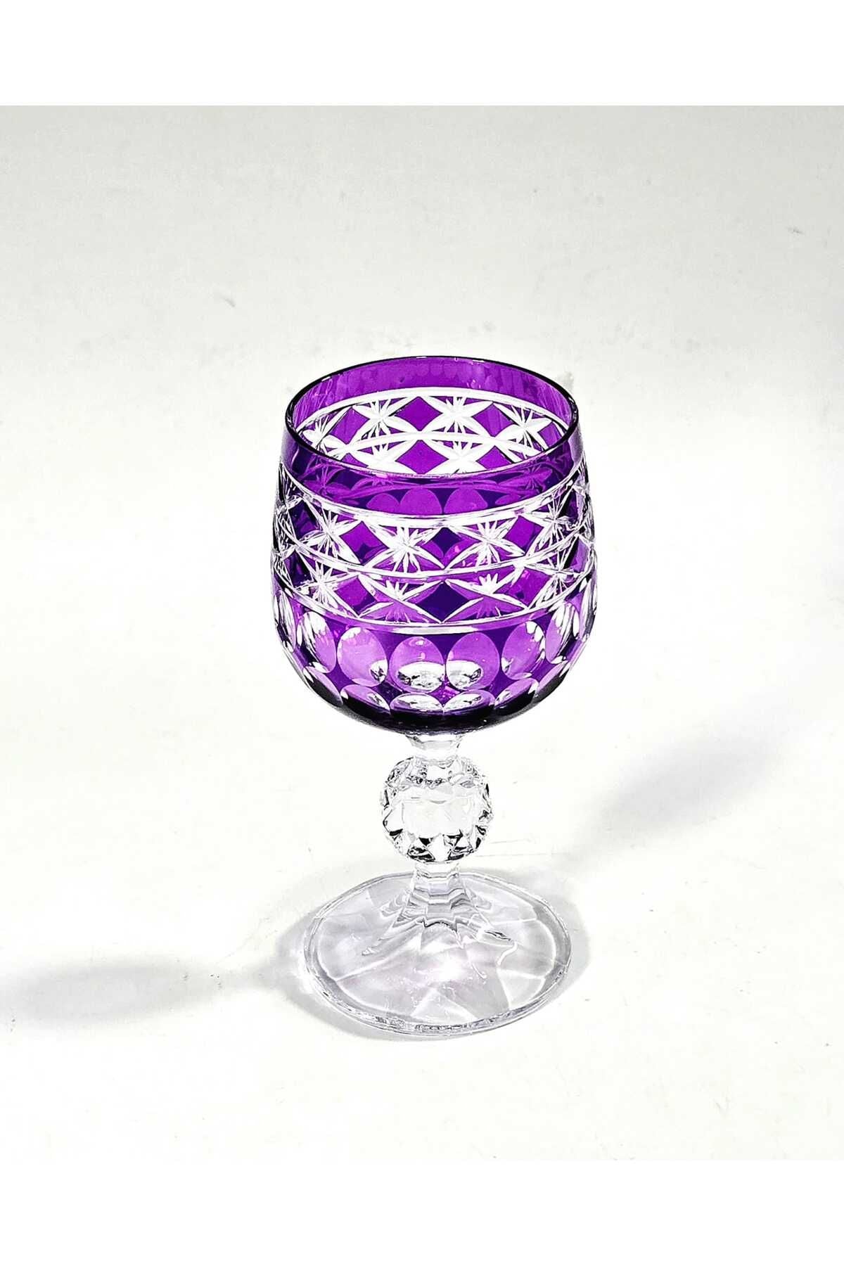 El Yapımı Kristal Haven Desen Bardak Ürün ikincil görseli