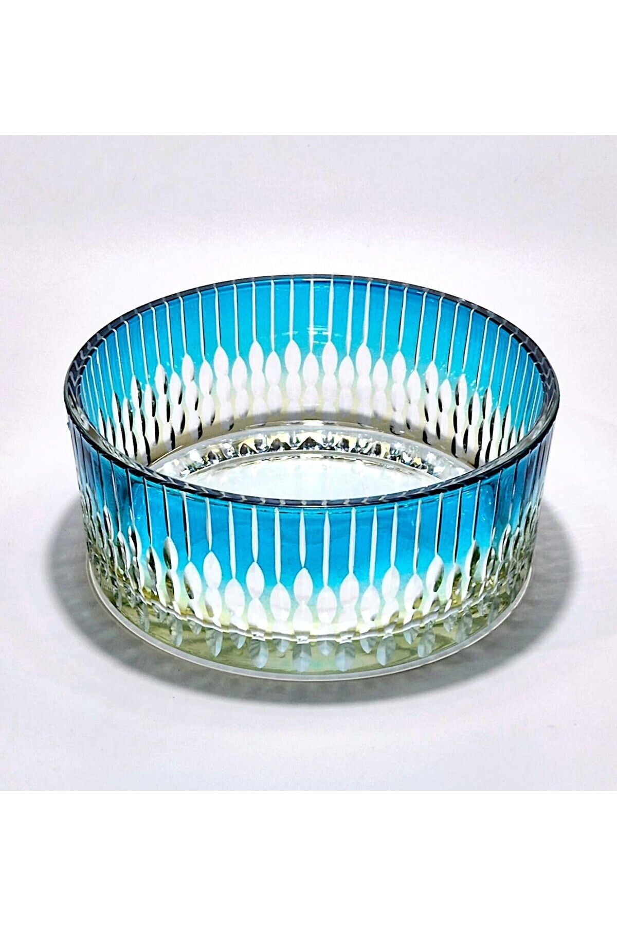 KRİSTAL KESME Damla DEKOR EL İŞÇİLİĞİ CAM KASE