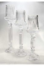 El Yapımı Kristal Dekoratif Mumluk Set 3'lü