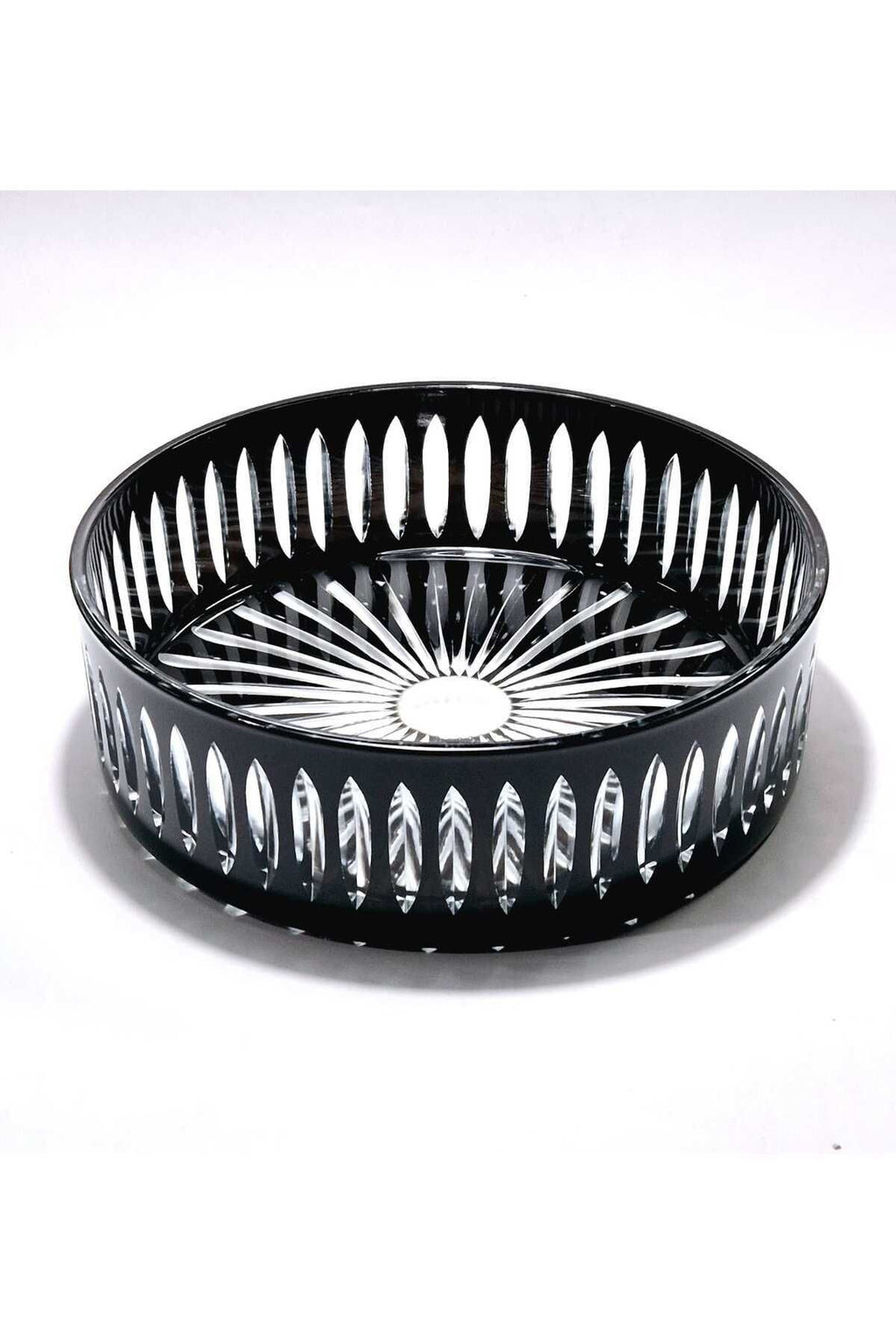 25cm Kristal Kesme Dekor Sofra Kasesi Meyvelik 25cm