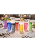 El Yapımı Büyük Meşrubat Bardağı 6lı mix renk