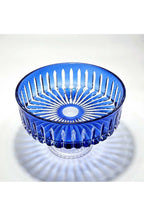 KRİSTAL KESME DEKOR SOFRA KASE SUNUMLUK MEYVELİK 25CM