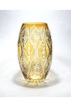 El İşçiliği Özel Tasarım Kesme Kristal Afrodit Desen Vazo