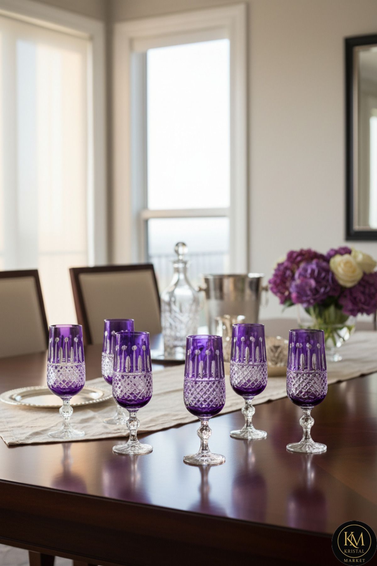 KESME KRİSTAL EL İŞÇİLİĞİ KAHVE YANI SU BARDAĞI Ürün ana görseli