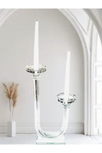 El Yapımı Kristal Dekoratif Lüks Mumluk Şamdan