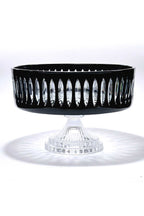 KRİSTAL KESME DEKOR SOFRA KASE SUNUMLUK MEYVELİK 25CM