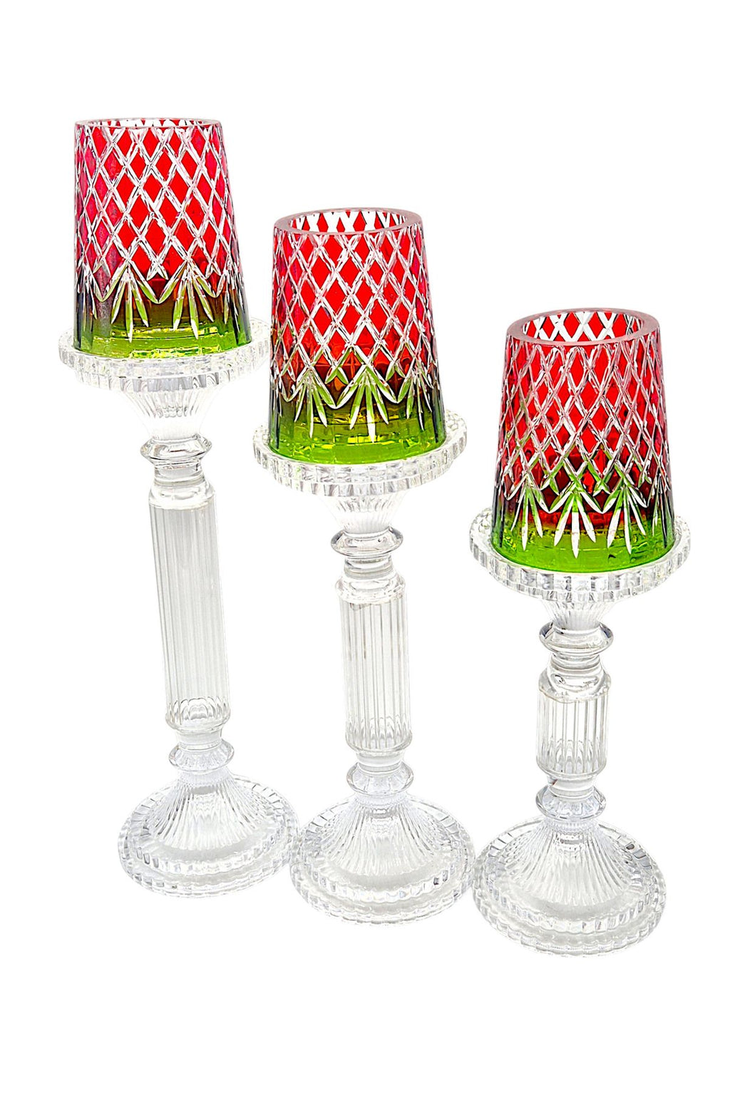 Lüks Kristal Özel Yapım Şamdan