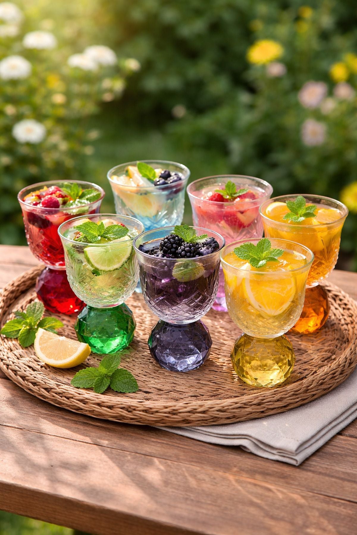 El İşçiliği Kristal Taşlı Mıra Zemzem Lokumluk 6 Adet Ürün ana görseli