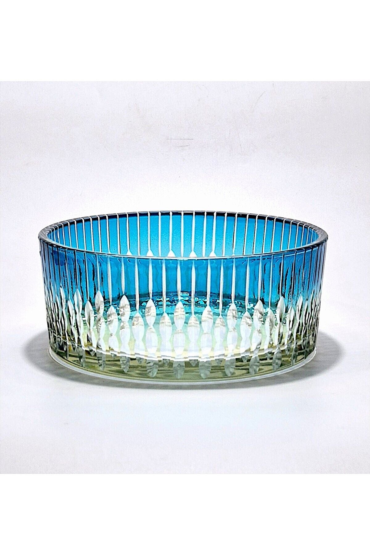 KRİSTAL KESME Damla DEKOR EL İŞÇİLİĞİ CAM KASE