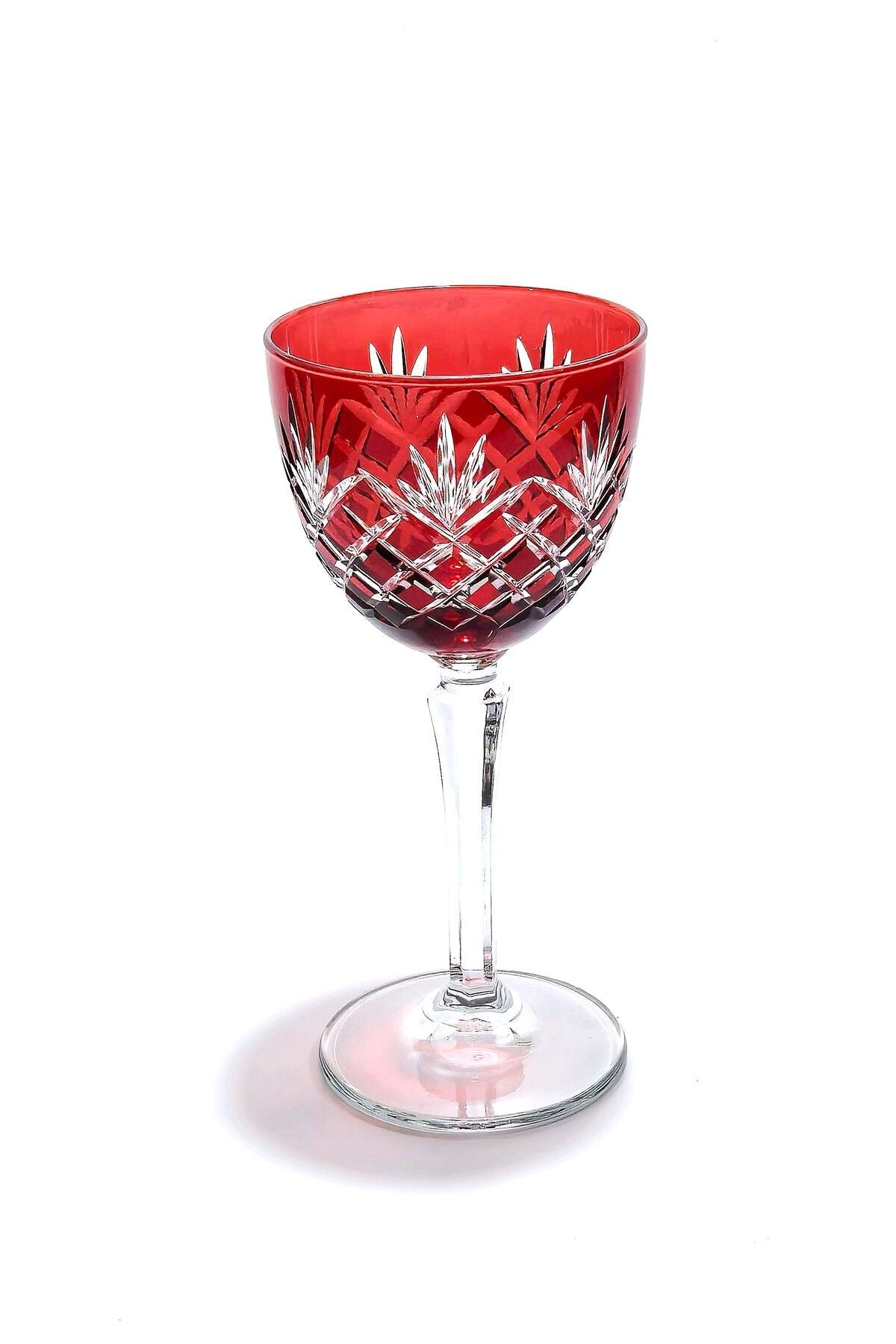 Kristal Ayaklı Püskül Desenli Lüks Kadeh Ürün ikincil görseli