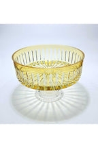 KRİSTAL KESME DEKOR SOFRA KASE SUNUMLUK MEYVELİK 25CM